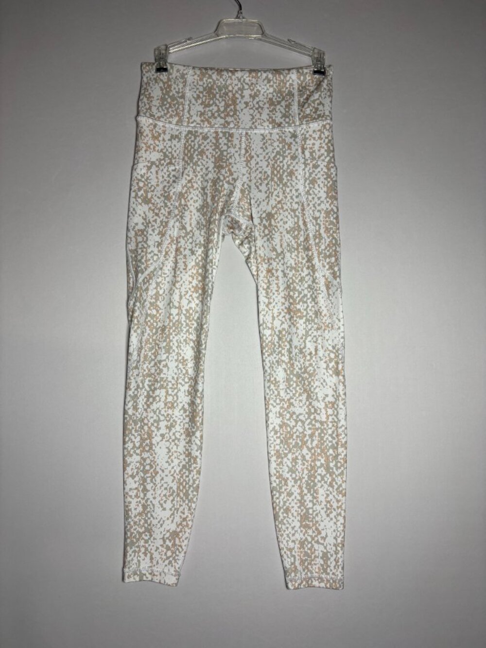 Athleta Salutation Stash High Rise 7/8 Leggings Beige Size S